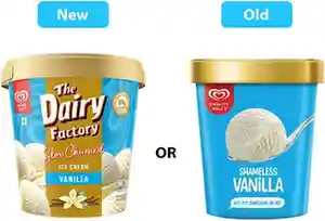 Kwality Wall's Vanilla Shameless Tub